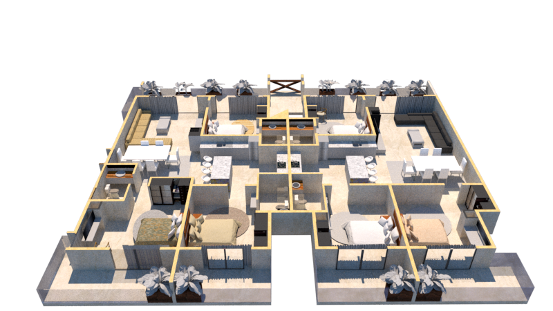 Renders 3D a partir de planos